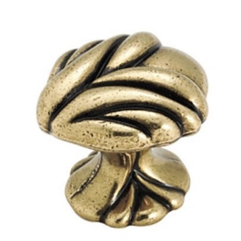 Amerock BP1475-R1 Regency Brass 1 3/8 Cabinet Knob Pulls Expressions