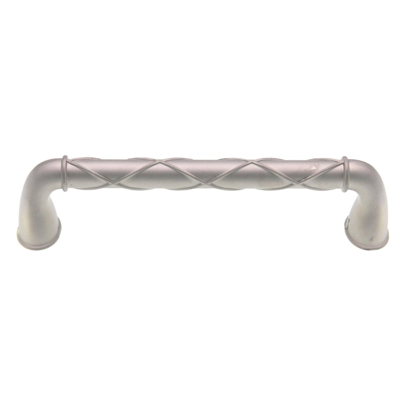 Amerock Lattice Satin Nickel 5 (128mm) Ctr. Cabinet Arch Pull Handle BP55422-SN