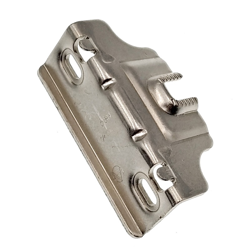 Amerock Nickel 1/4 Overlay Baseplate for System 2000DA Hinge CM2005H-14