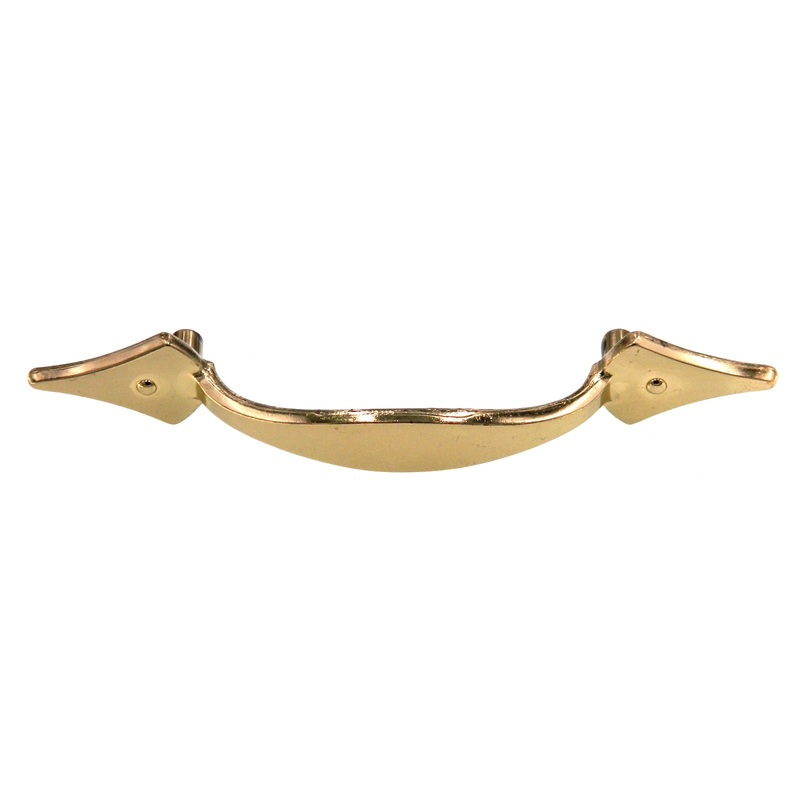 Amerock Shenandoah Polished Brass 3 CTC Cabinet Arch Pull Handle BP302-3