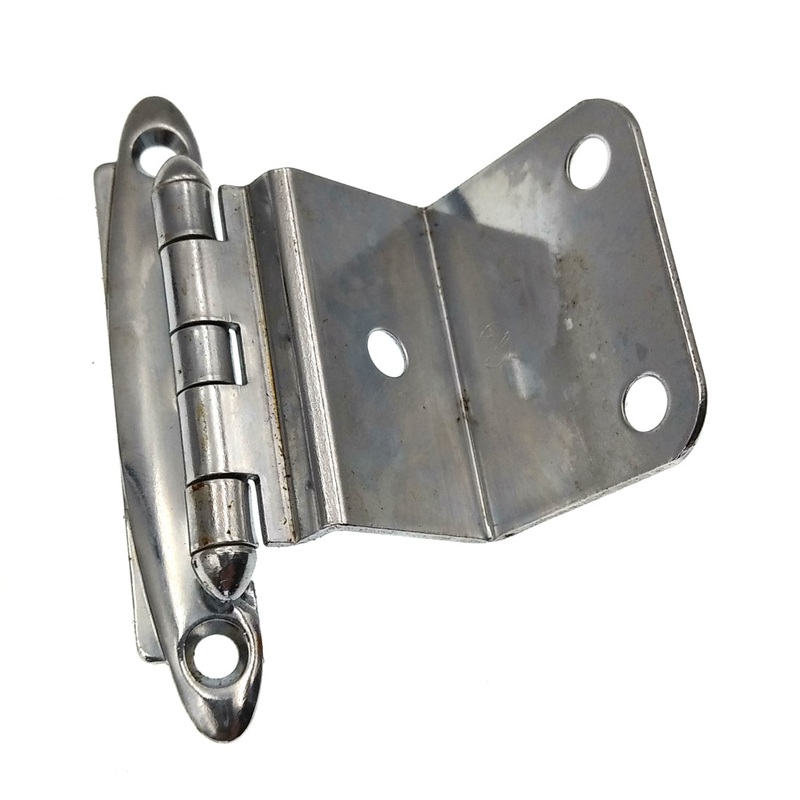 Pair Amerock Polished Chrome Full Inset Hinges For 3/4 Flush Doors E7665 BP7665-26