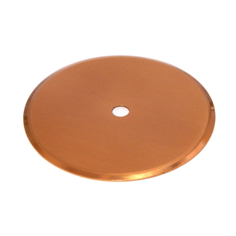 Vintage Washington 1960’s Satin Bronze 2 1/8 Cabinet Knob Backplate 1303R-10