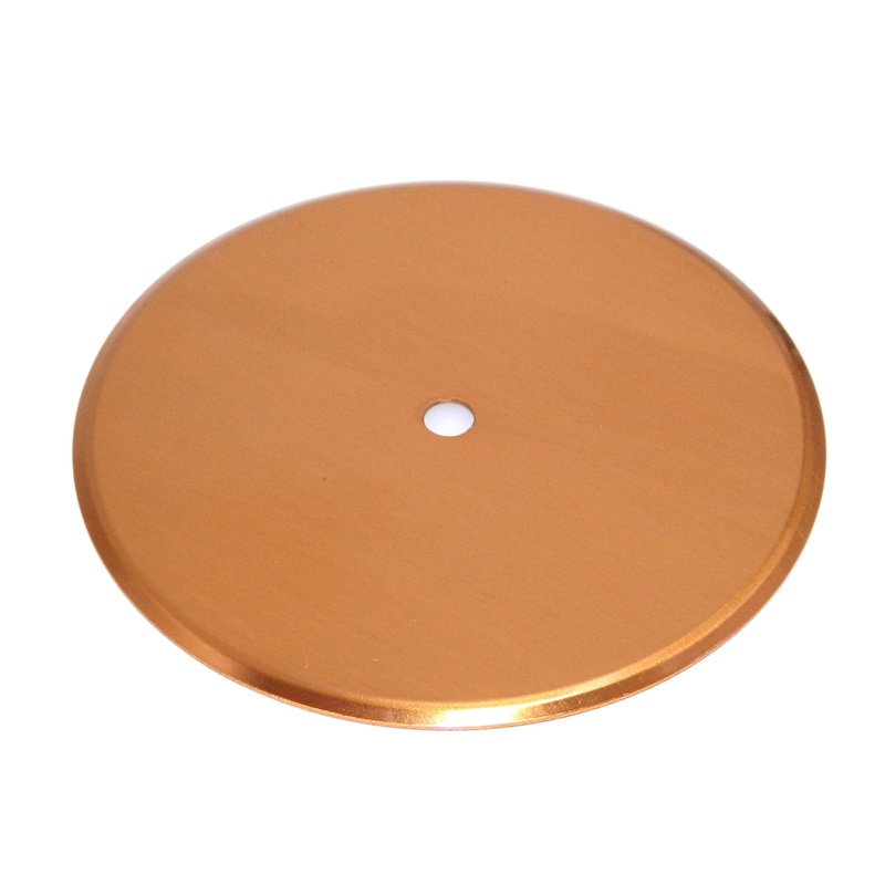 Vintage Washington 1960’s Satin Bronze 2 13/16 Cabinet Knob Backplate 1302R-10