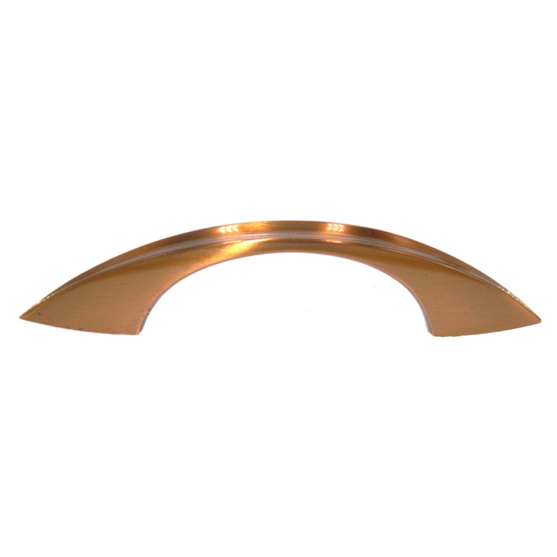 Vintage Washington Comfort Grip Satin Bronze 2 3/4 Ctr. Cabinet Handle 1341R-10