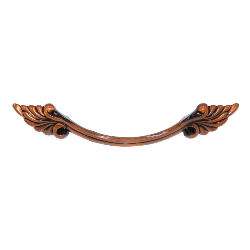 Vintage Washington Provincial Cellini Copper 3 Ctr. Cabinet Handle 180R-CC