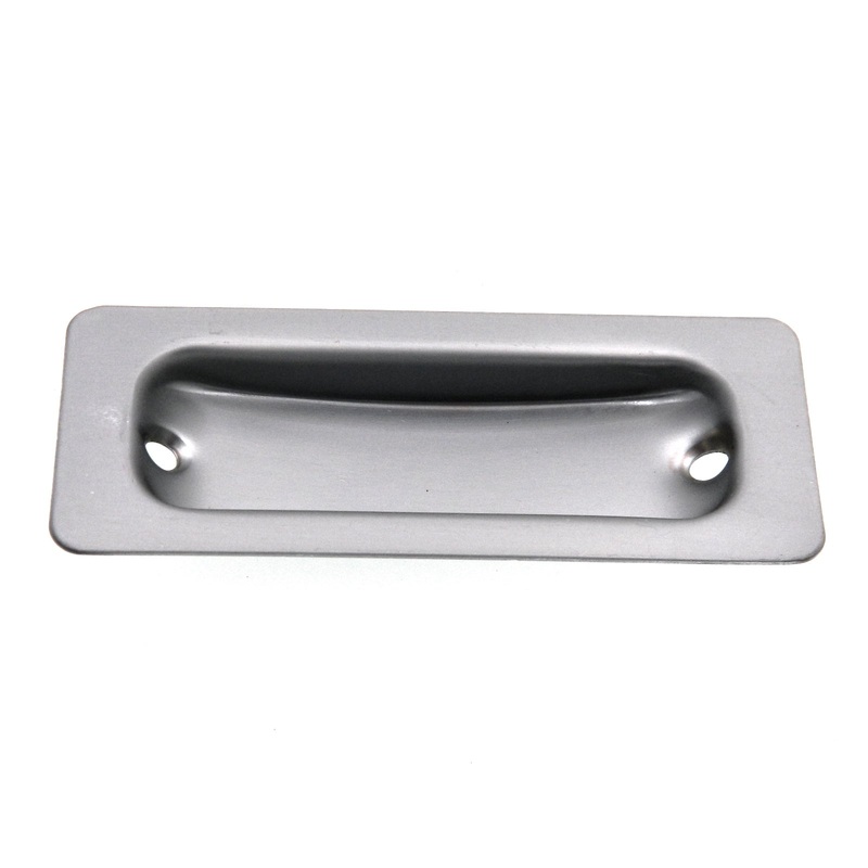 Vintage Washington Satin Chrome 3 5/16 Door Pull For Sliding Doors 1610R-26D