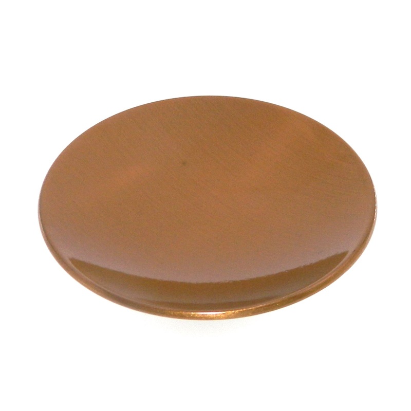 Vintage Washington Spotlite Polished Brass 2 1/2 Round Cabinet Knob 1213-3