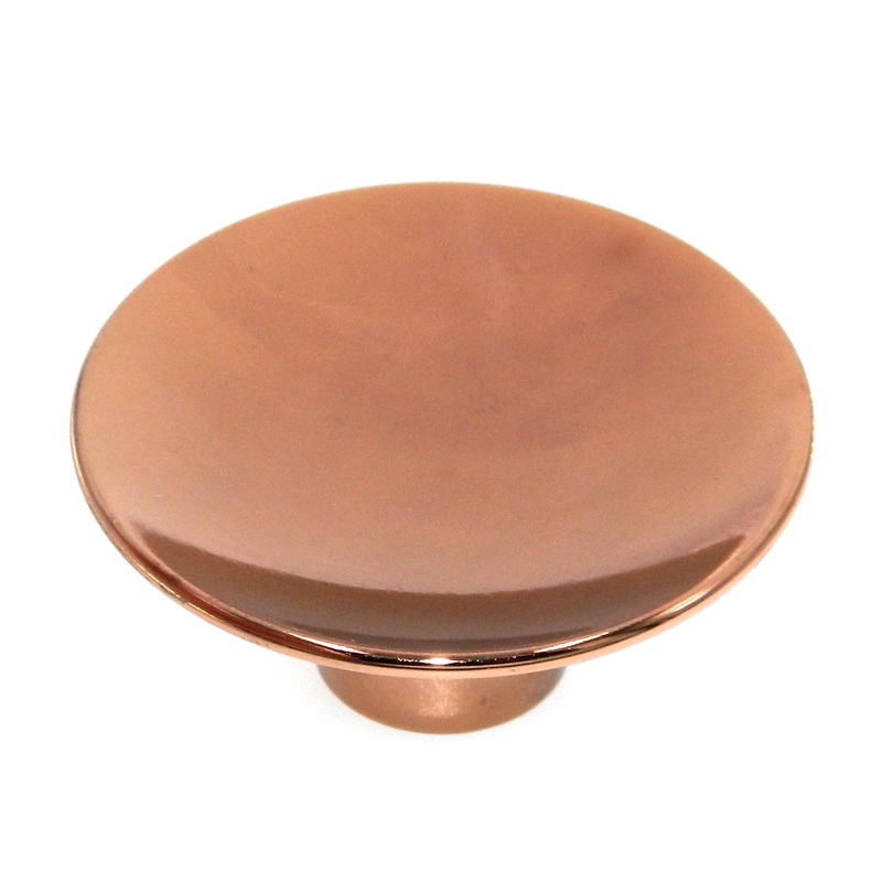 Vintage Washington Spotlite Polished Copper 2 Round Cabinet Knob 1212R-CU