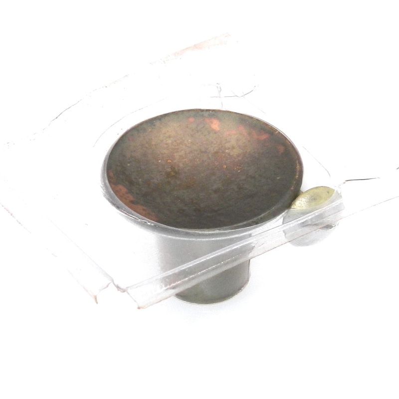 Vintage Washington Spotlite Satin Brass 1 1/8 Round Cabinet Knob 1210-US4