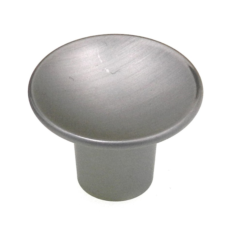 Vintage Washington Spotlite Satin Chrome 1 Round Cabinet Knob 1210-26D