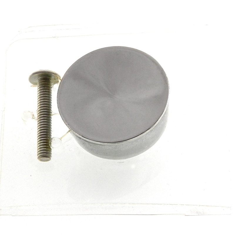 Vintage Washington Stellar Polished Chrome 1 1/4 Round Cabinet Knob 1232-26