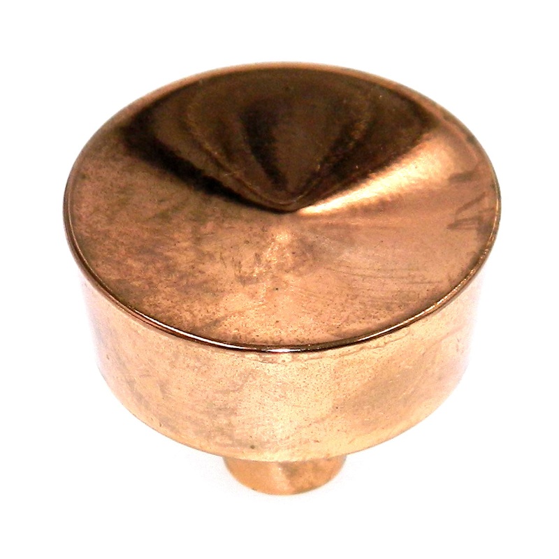 Vintage Washington Stellar Polished Copper 1 1/4 Round Cabinet Knob 1232R-CU