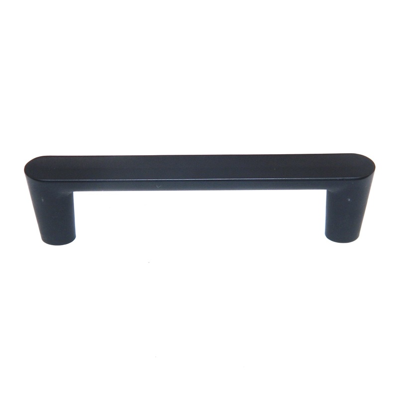 Vintage Washington Stellar Satin Black 3 Ctr. Cabinet Bar Pull Handle 1371-19