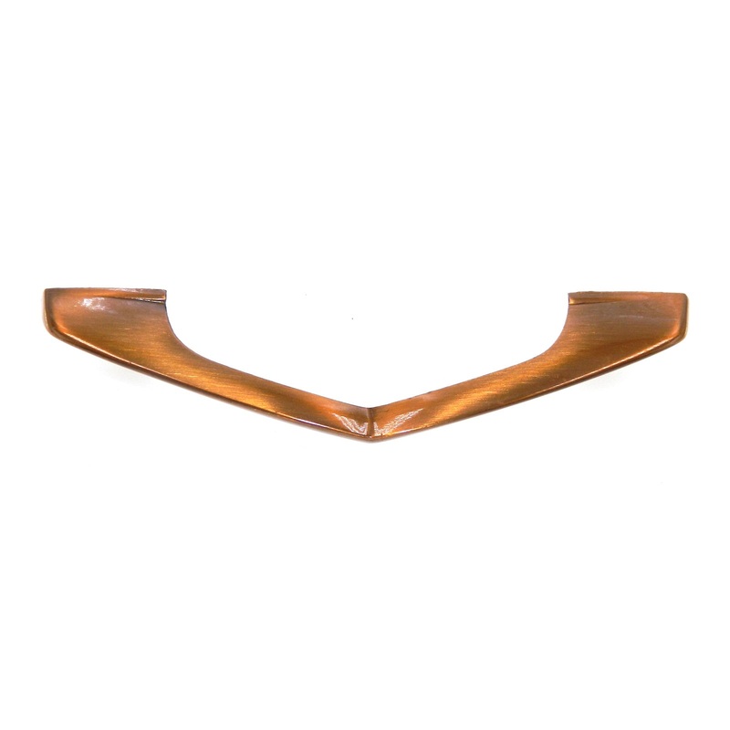 Vintage Washington V Pull Satin Bronze 3 Ctr. Cabinet Handle 970R-10