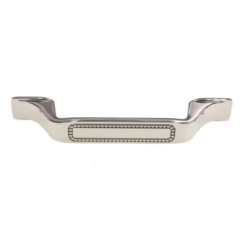 Amerock Carolyne Polished Nickel 3 3/4 (96mm) Ctr. Cabinet Arch Pull BP36584PN