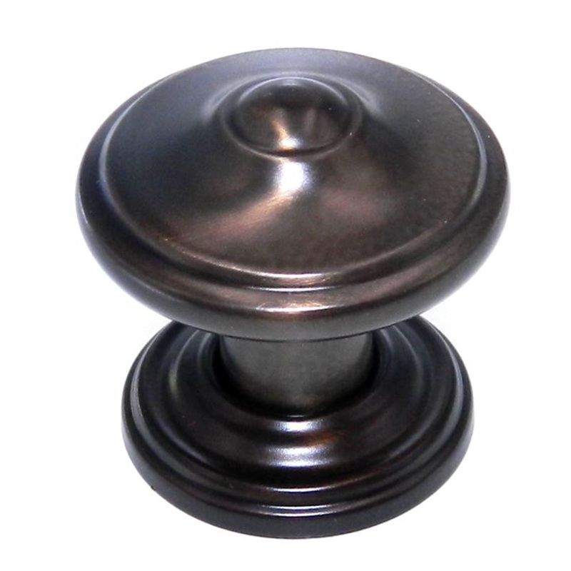 Amerock Revitalize Caramel Bronze 1 1/4 Cabinet Knob With Backplate BP55341-CBZ