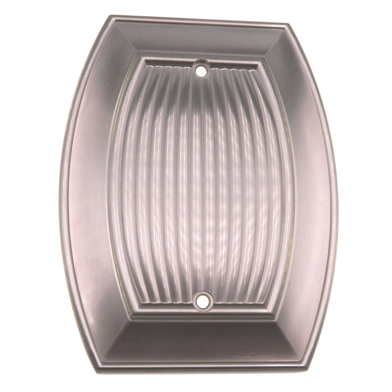 Amerock Sea Grass Satin Nickel Decorative Blank Wall Plate BP36541G10