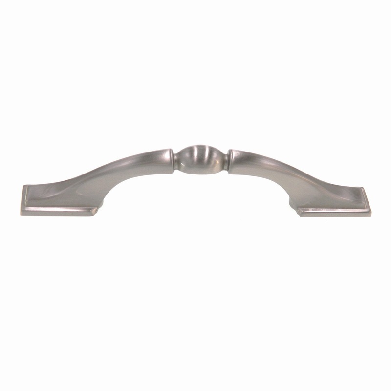 Amerock Sterling Traditions Satin Nickel 3cc Cabinet Handle Pull BP1302-G10