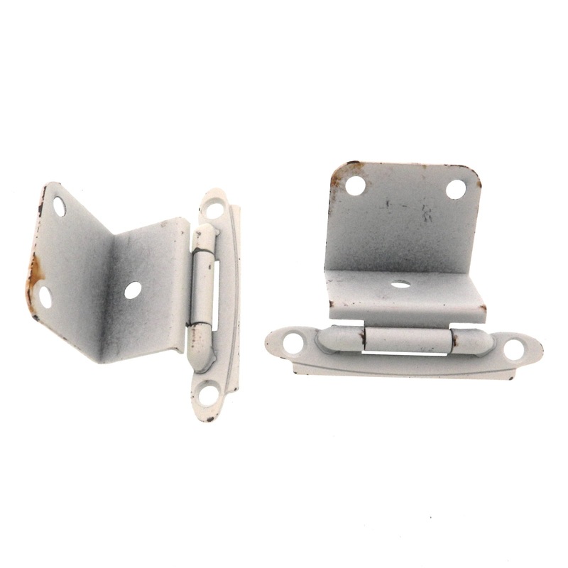 Pair of Amerock Prime Coat Face Mount Inset Hinges For 3/4 Flush Doors E7965