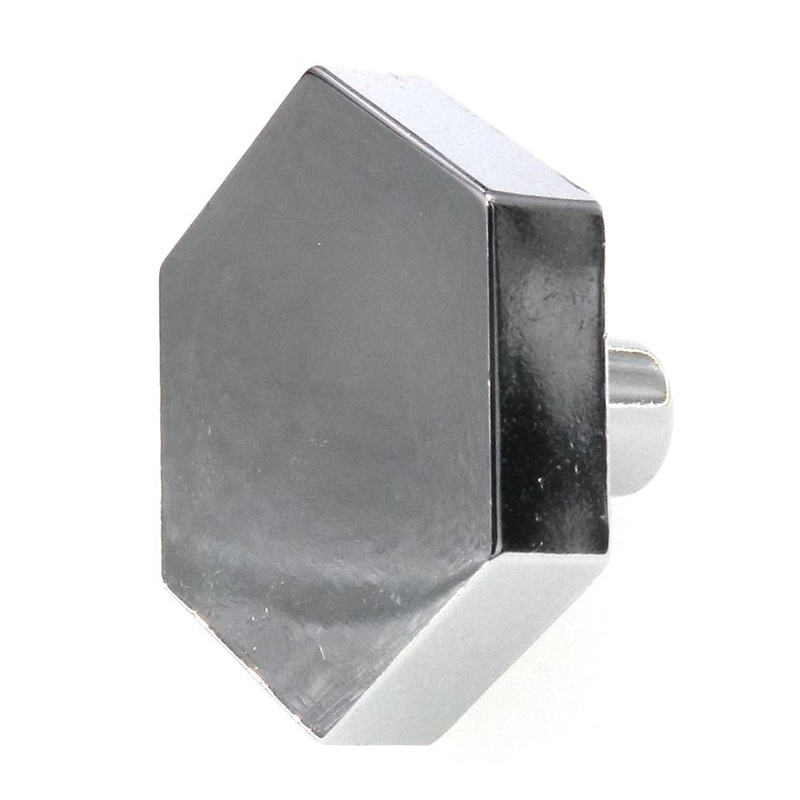 Amerock Allison Polished Chrome 1 1/2 Hexagon Cabinet Knob 963