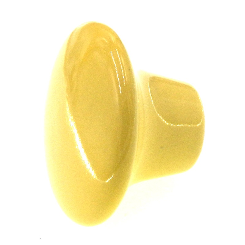 Amerock Allison Yellow 1 1/2 Round Mushroom Ceramic Cabinet Knob 217YLW