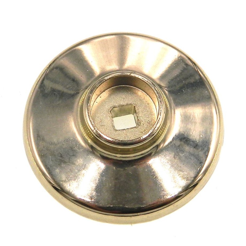 Amerock Classics Round Polished Brass 1 3/4 Cabinet Knob Backplate BP30361-3