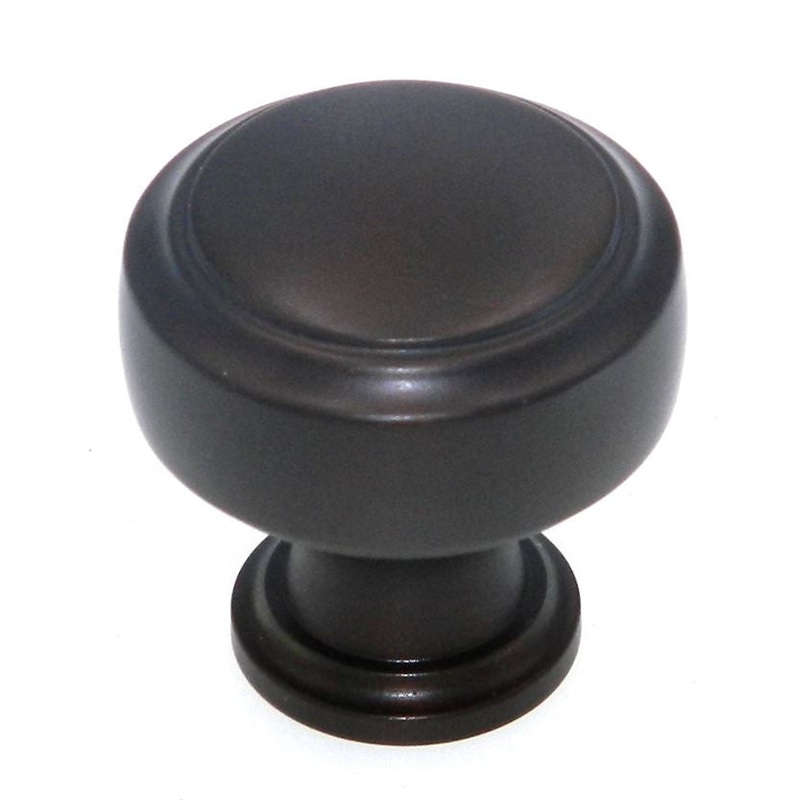 Amerock Highland Ridge Caramel Bronze 1 3/16 Round Cabinet Knob BP55312CBZ