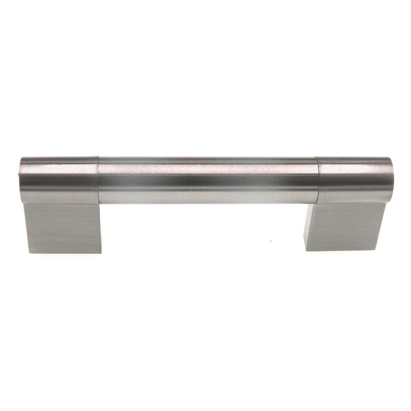Amerock Kontur Satin Nickel 3 3/4 (96mm) Ctr Bar Pull Cabinet Handle BP36565G10