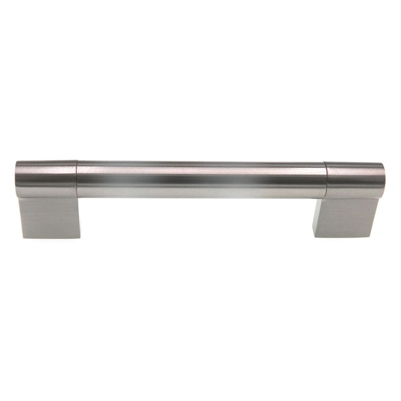 Amerock Kontur Satin Nickel 5 (128mm) Ctr. Bar Pull Cabinet Handle BP36566G10