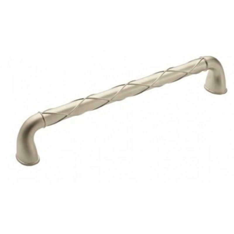 Amerock Lattice Satin Nickel 12 Ctr. Appliance Pull Cabinet Handle BP55425SN