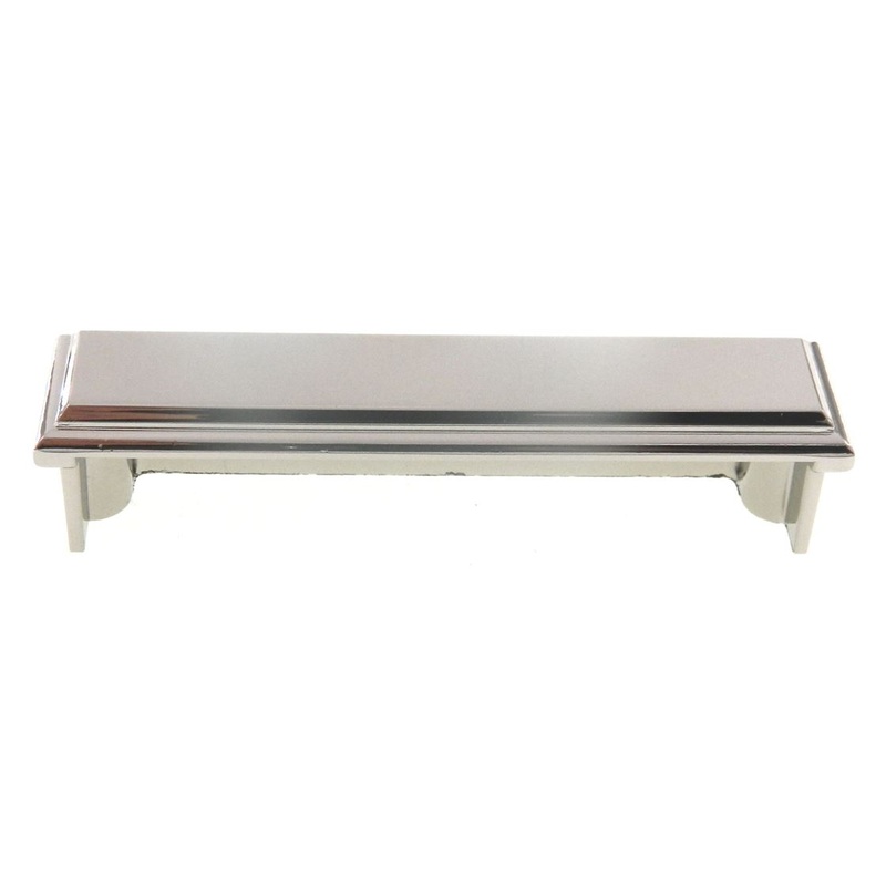 Amerock Manor Polished Nickel 3 3/4 (96mm) Ctr. Cup Pull Drawer Handle BP26137PN