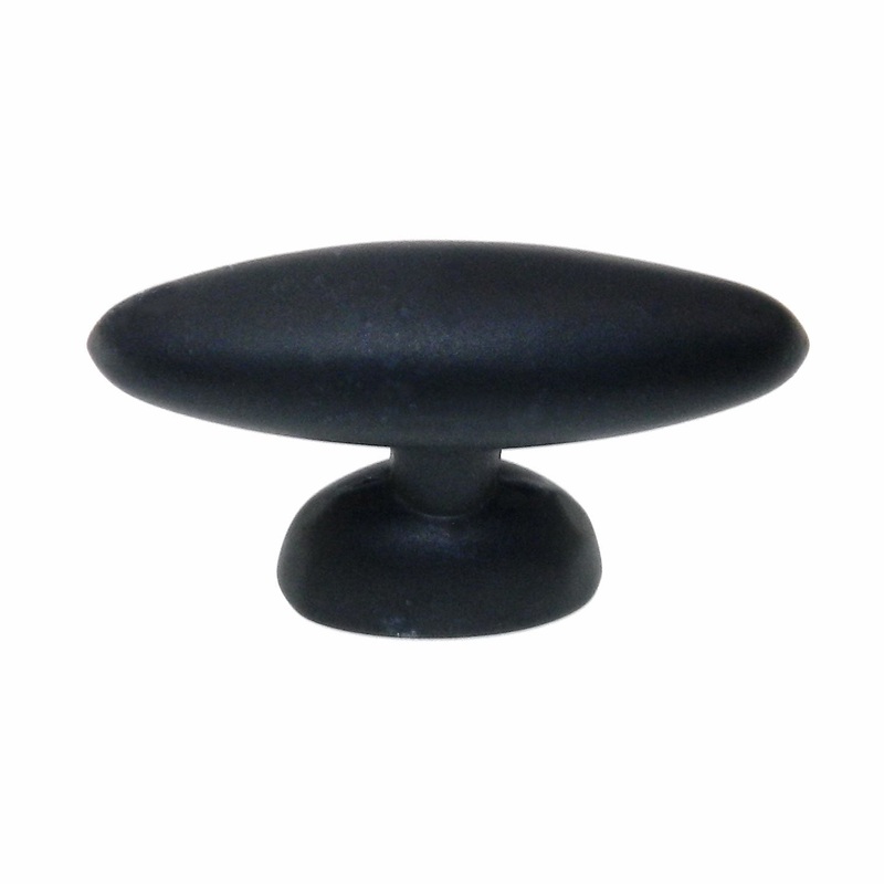 Amerock Contemporary Metals Flat Black 1 1/2 Cabinet Knob Pull BP4476-FB