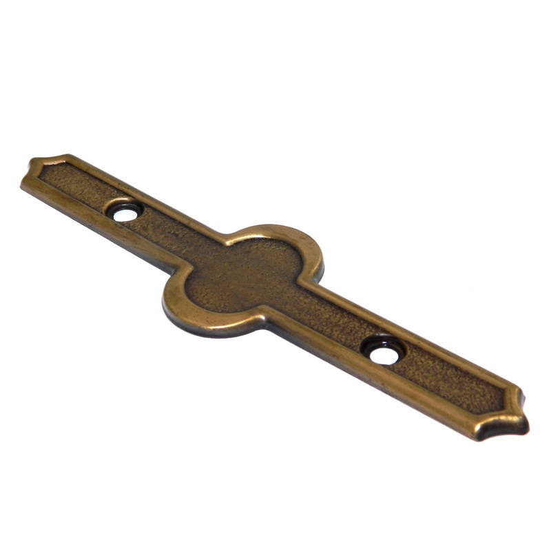 Amerock Cortina Antique English 3 Ctr. Cabinet Pull Backplate BP236-AE