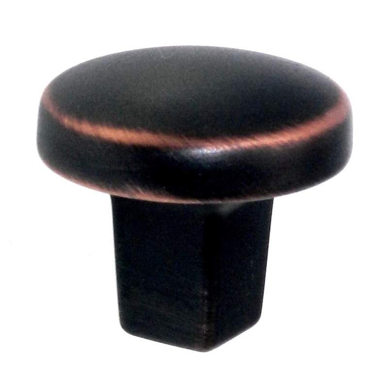 Amerock Forgings Oil-Rubbed Bronze 1 1/4 Round Cabinet Knob BP4425ORB