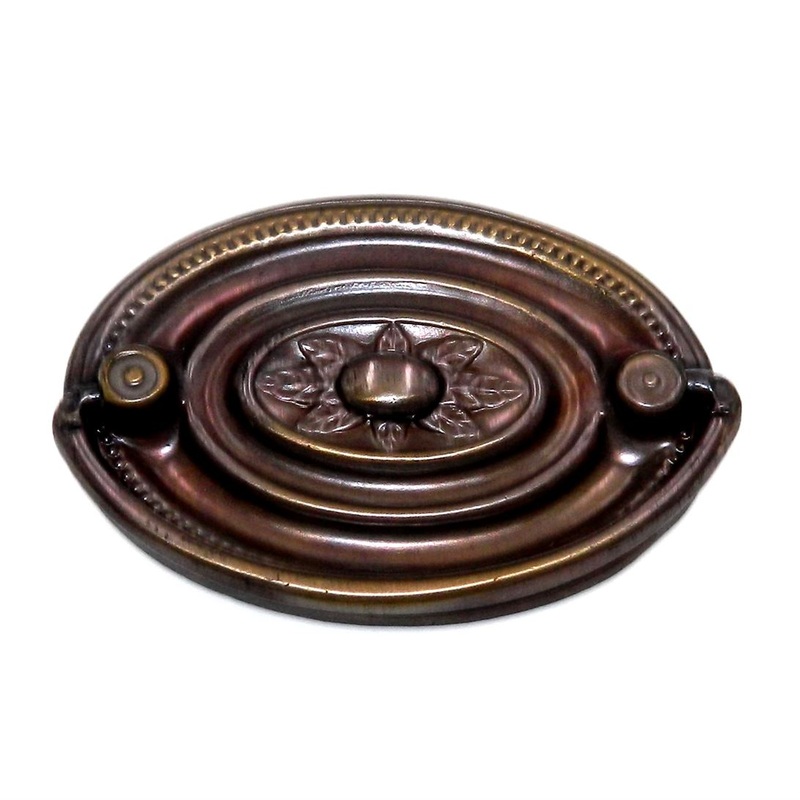 National Lock Period Brass 2 1/2 Hepplewhite Drawer Bail Pull 685-4A N2985