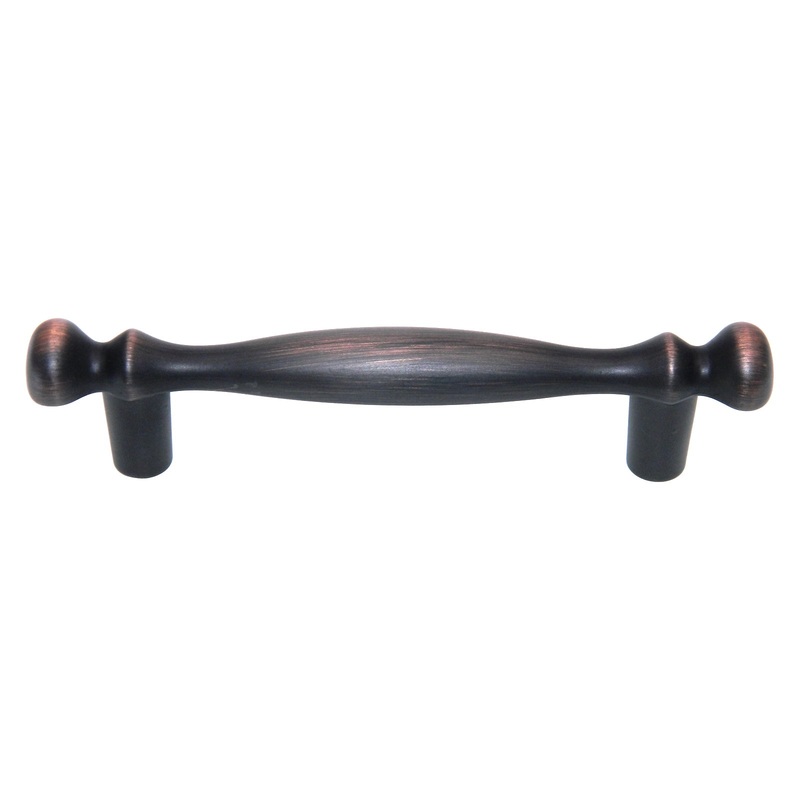 Vintage Amerock Anniversay Oil-Rubbed Bronze 3 Ctr. Cabinet Bar Pull BP854ORB