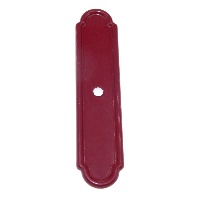 Amerock Colors Cranberry Red 3 11/16 Cabinet Knob Backplate BP3444-CRB