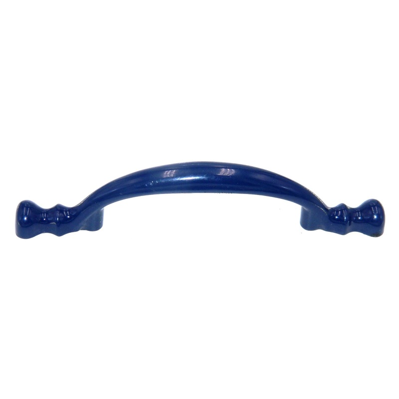 Amerock Colors Navy Blue 3 Ctr. Cabinet Arch Pull Handle BP874-NB