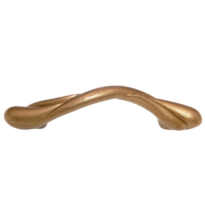Amerock Expressions Satin Gold 3, 3 3/4 (96mm) Ctr. Cabinet Handle BP1473-SG