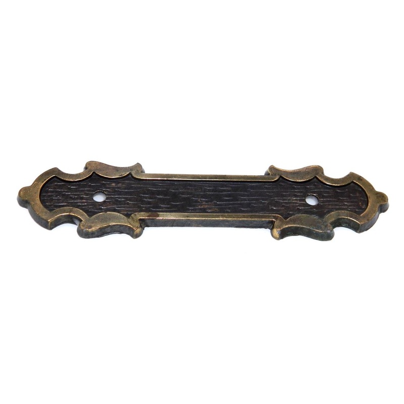 Amerock Mediterranean Antique English 3 Ctr. Cabinet Pull Backplate BP76341-AE