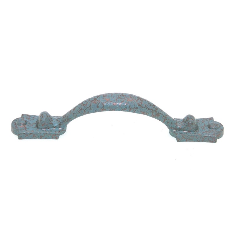 Amerock Rustic Finishes Verdigris 3 Ctr. Hammered Cabinet Arch Pull BP76298-VG