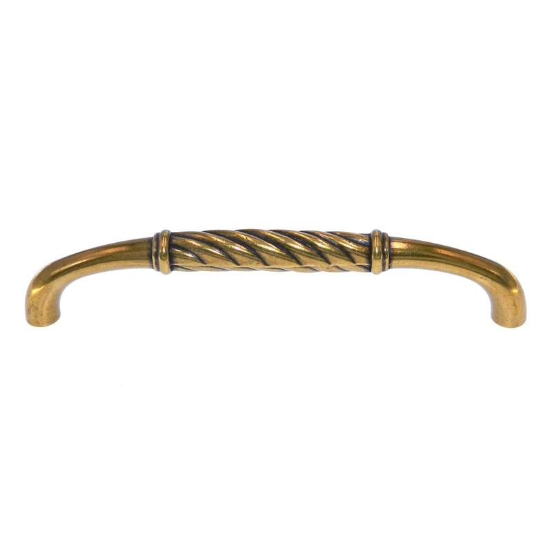 Belwith French Country P7344-LP Lancaster Brass 5cc Cabinet Handle Pull