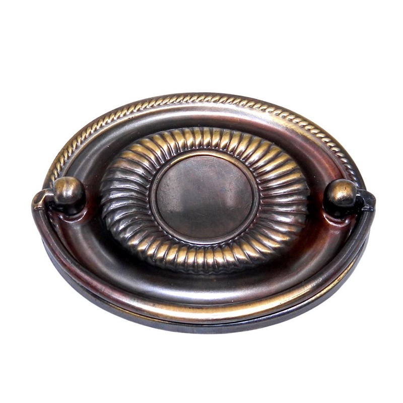 National Lock Antique English 2 1/2 Ctr. Hepplewhite Drawer Pull 649-4A N3049