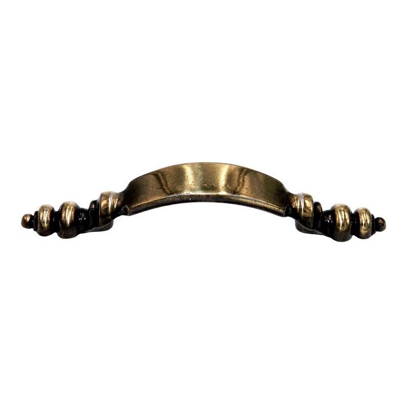 National Lock Governor Winthrop Antique English 3 Ctr. Cabinet Pull 6218-4A