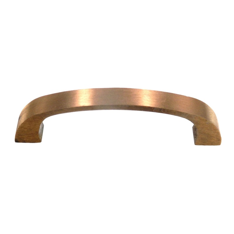 Vintage Amerock Mid-Century Dull Bronze 3 Ctr. Cabinet Arch Pull AO494-10
