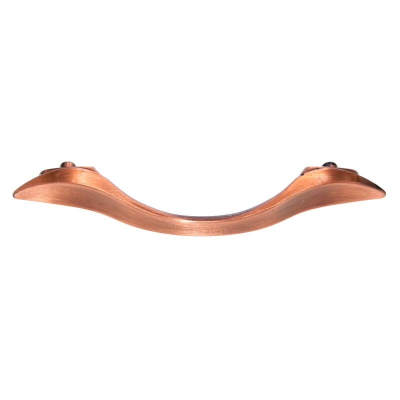 Vintage Amerock Mid-Century Satin Copper 3 1/2 Ctr. Cabinet Pull Handle A432-41