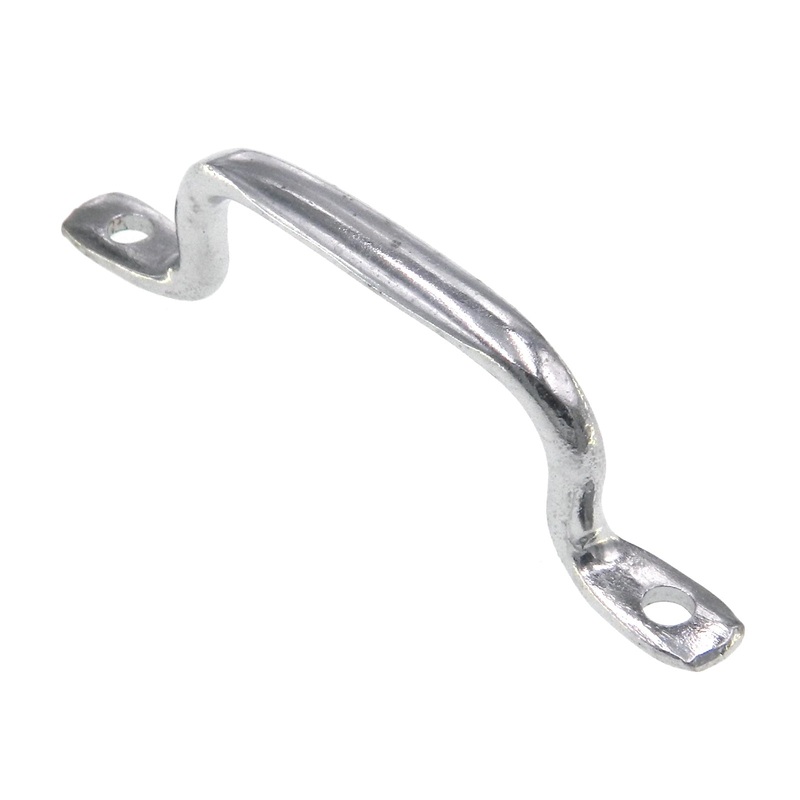 Vintage National Lock Bright Chrome 2 1/2 (64mm) Ctr. Bread Board Pull R217-26