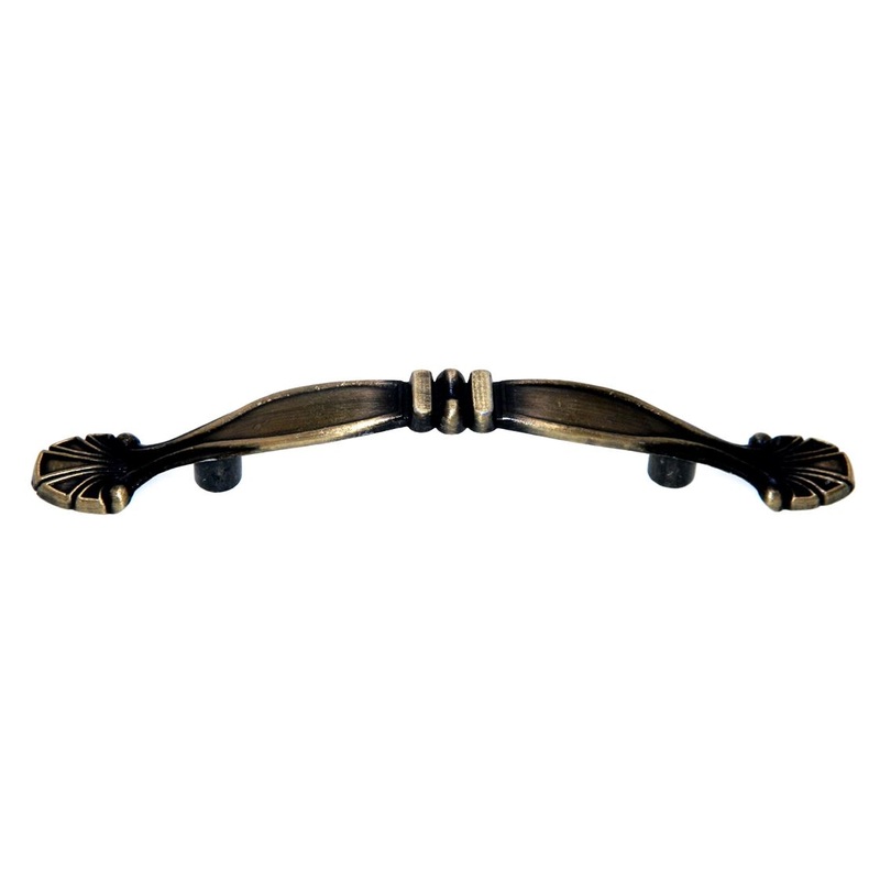 Amerock Allison Antique Brass 3 Ctr. Cabinet Arch Pull Handle BP1915-AB