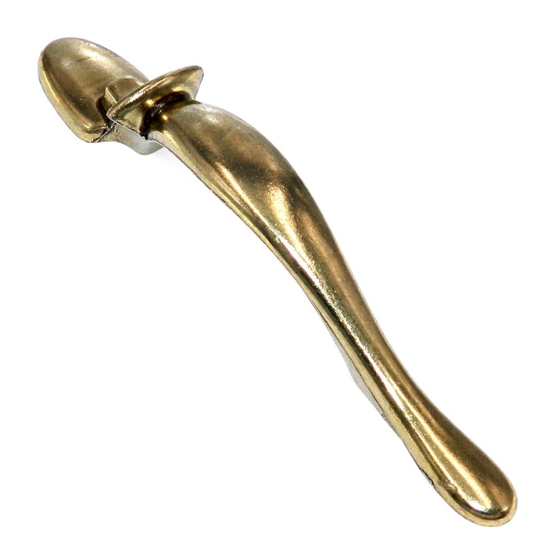 Amerock Allison Light Brass 3 Ctr. Cabinet Pitcher Pull Handle BP1907-LB