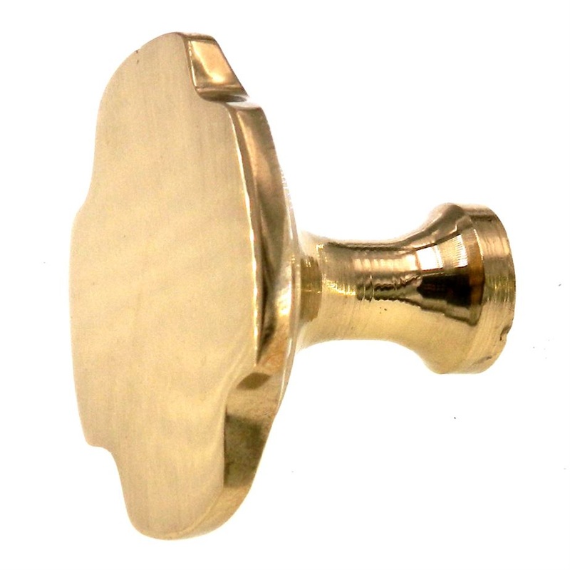 Amerock Allison Solid Brass 1 1/2 Square Corner Cut Cabinet Knob 550